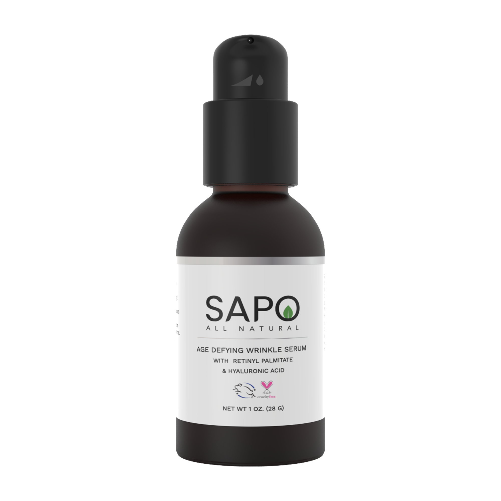 Sérum Facial Sapo com Bakuchiol + Ácido Hialurónico + Retinil Palmitato