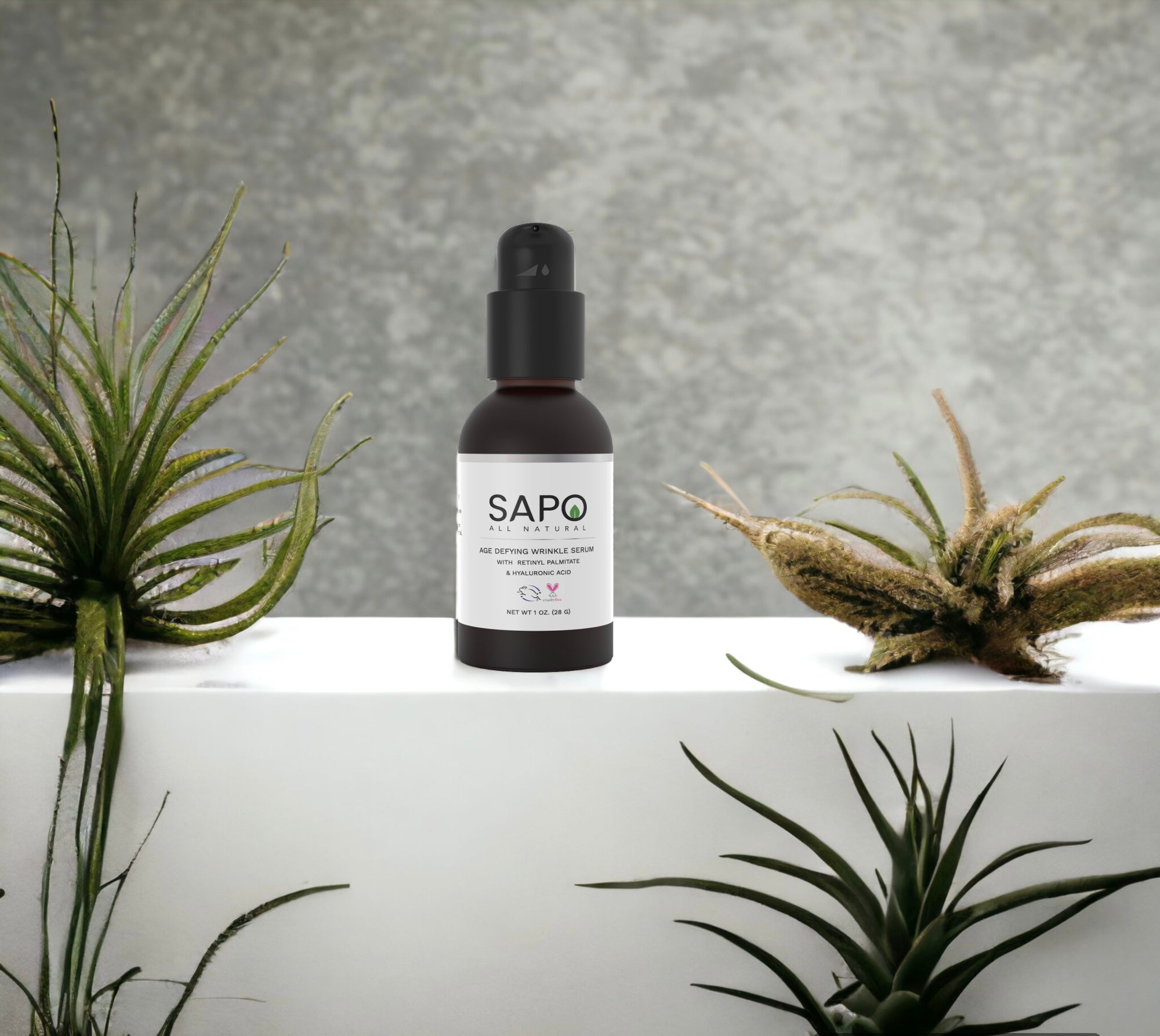 Sérum Facial Sapo com Bakuchiol + Ácido Hialurónico + Retinil Palmitato