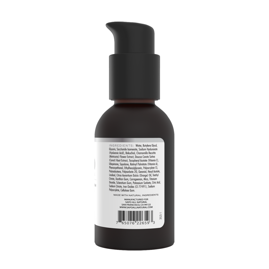 Sérum Facial Sapo com Bakuchiol + Ácido Hialurónico + Retinil Palmitato